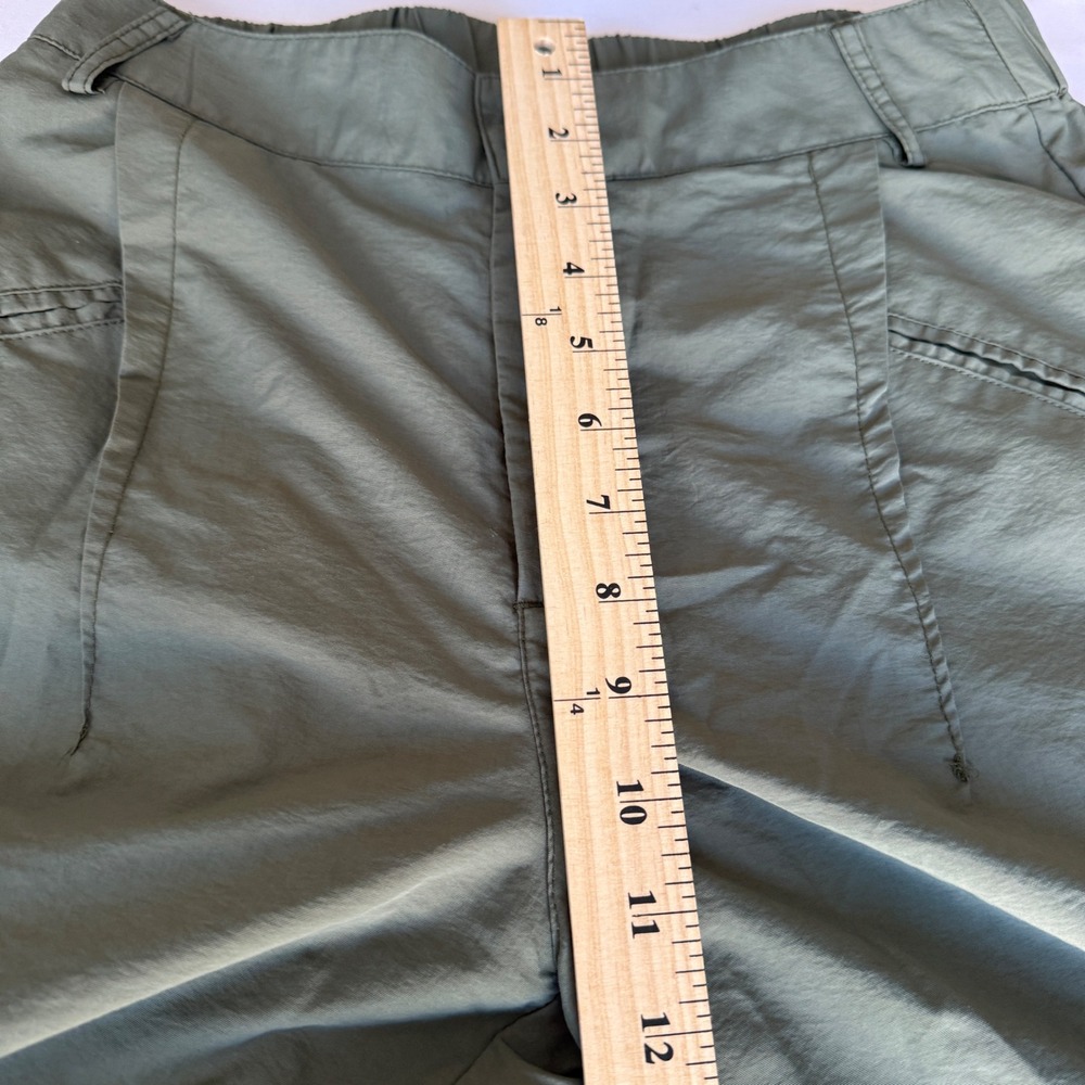 Halara Mid Rise Wide Leg Olive Green Cargo Pants Tech Utility Gorpcore Small - Picture 6 of 8